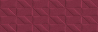 Плитка Outfit Red Struttura Tetris 3D 25x76