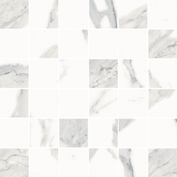 Мозаика Стелларис Статуарио Уайт 30х30