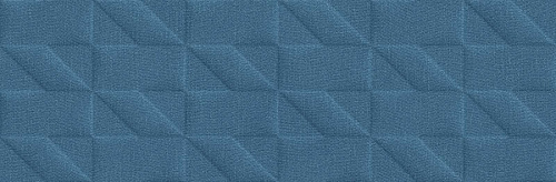 Плитка Outfit Blue Struttura Tetris 3D 25x76