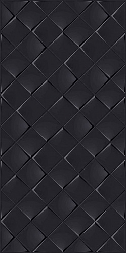 Декор Monochrome Magic черный 30х60