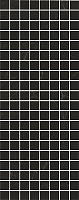 Декор Алькала черный мозаичный 20х50