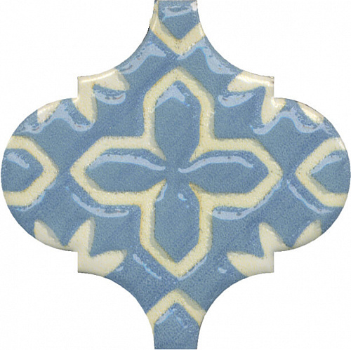 Декор Арабески Майолика орнамент 6,5х6,5