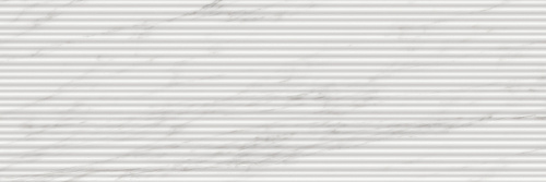 Плитка Marbleplay White Struttura Mikado 3D Rett. 30х90