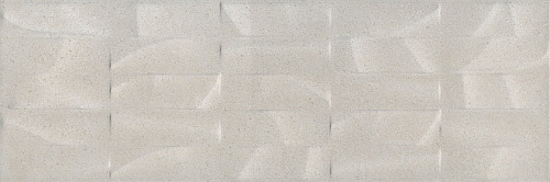 Плитка Безана серый светлый структура обрезной 25x75