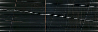 Плитка Греппи черный структура обрезной 40х120