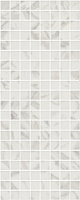 Декор Алькала белый мозаичный 20х50