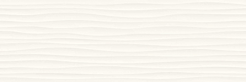 Плитка Eclettica White Struttura Wave 3D 40x120