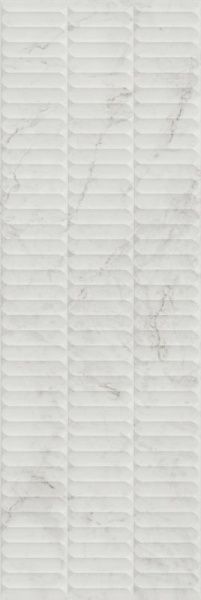 Тубкаль белый глянцевый структура обрезной 30x89,5x1,05
