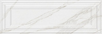 Плитка Прадо белый панель обрезной 40х120