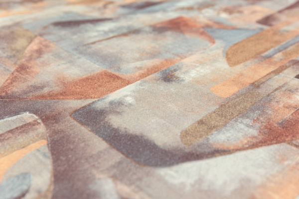 Обои виниловые на флизелиновой основе Фреш мотив, разноцветный, абстракция